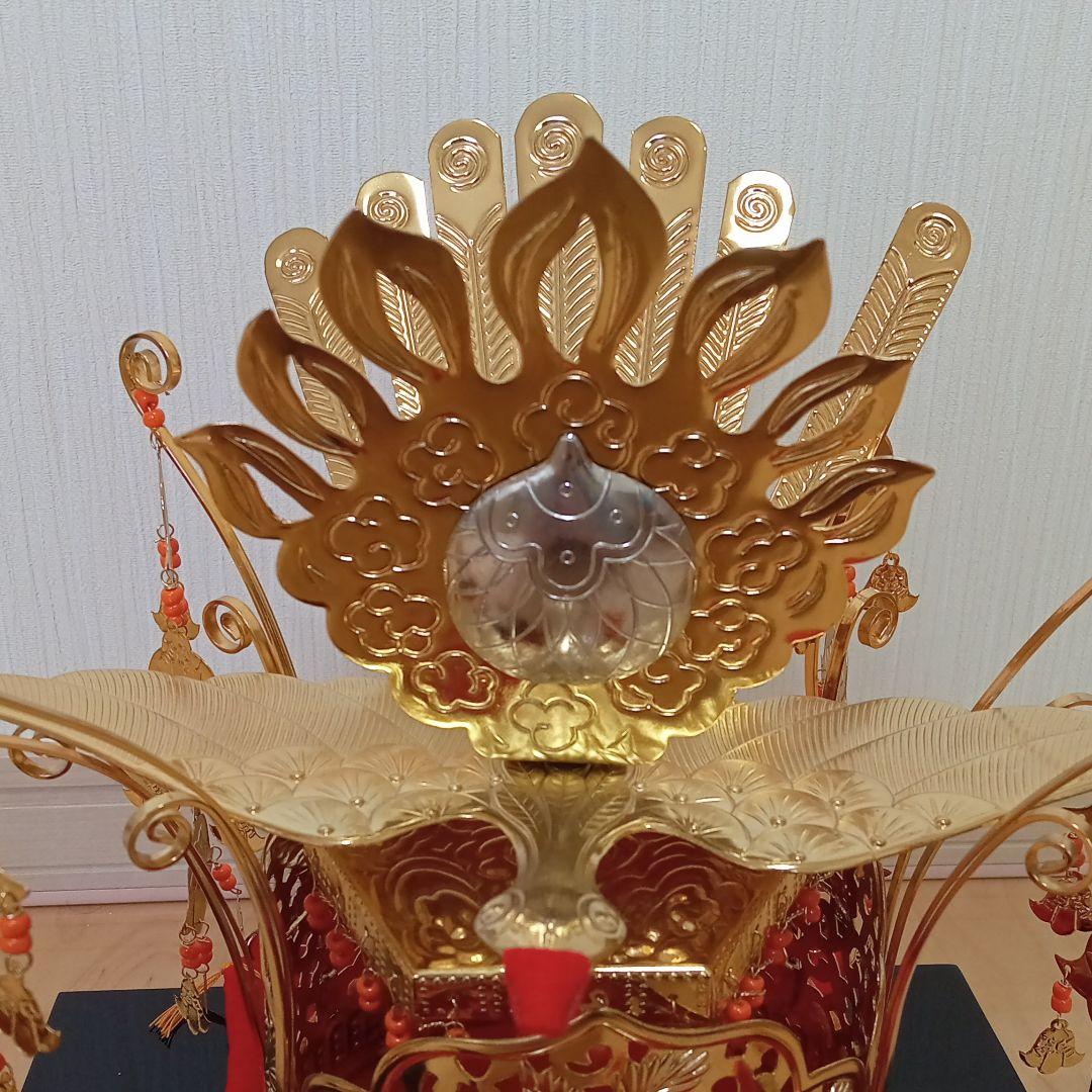 雛飾り　宝冠　コスプレ　小道具　日本舞踊　神楽　歌舞伎