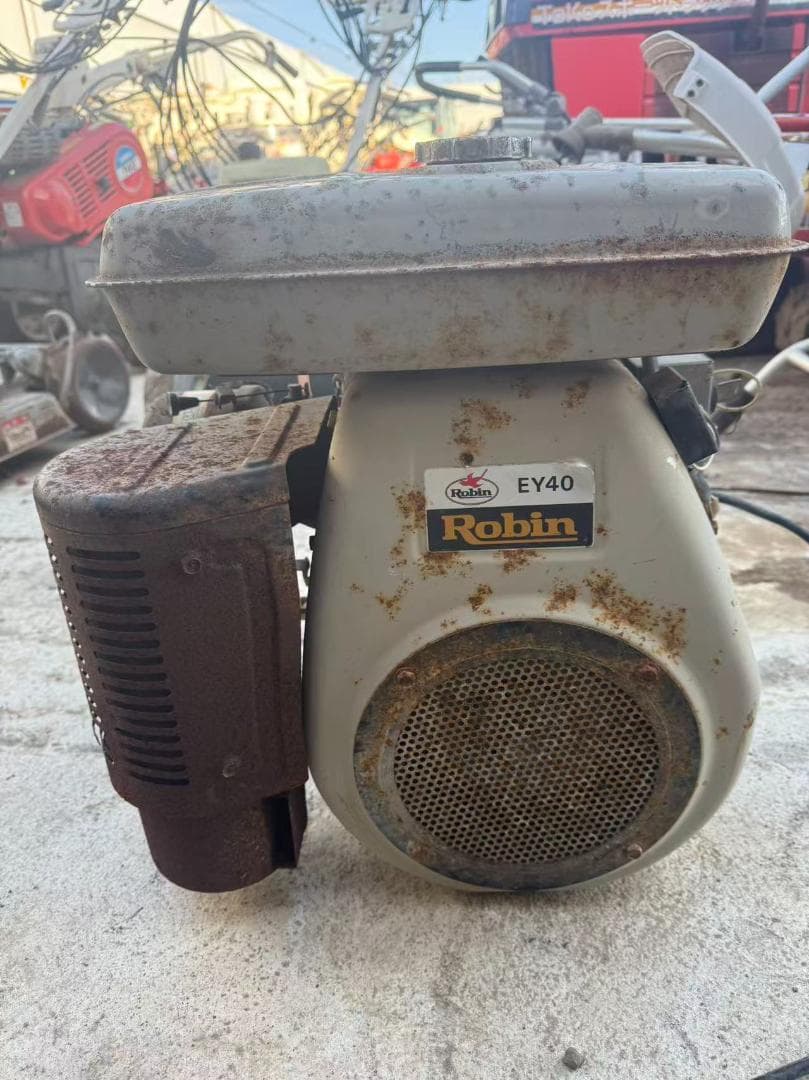 【福岡県みやま市】セル付き　ロビン ガソリンエンジン　EY40DS　最大10馬力