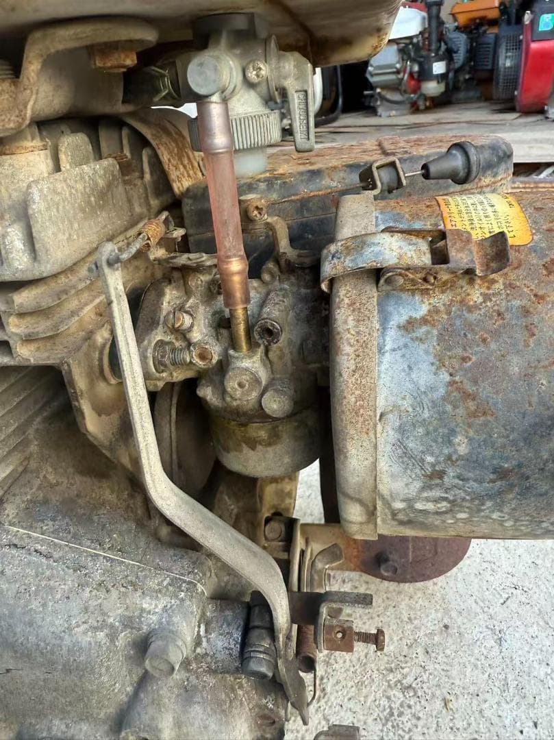 【福岡県みやま市】セル付き　ロビン ガソリンエンジン　EY40DS　最大10馬力