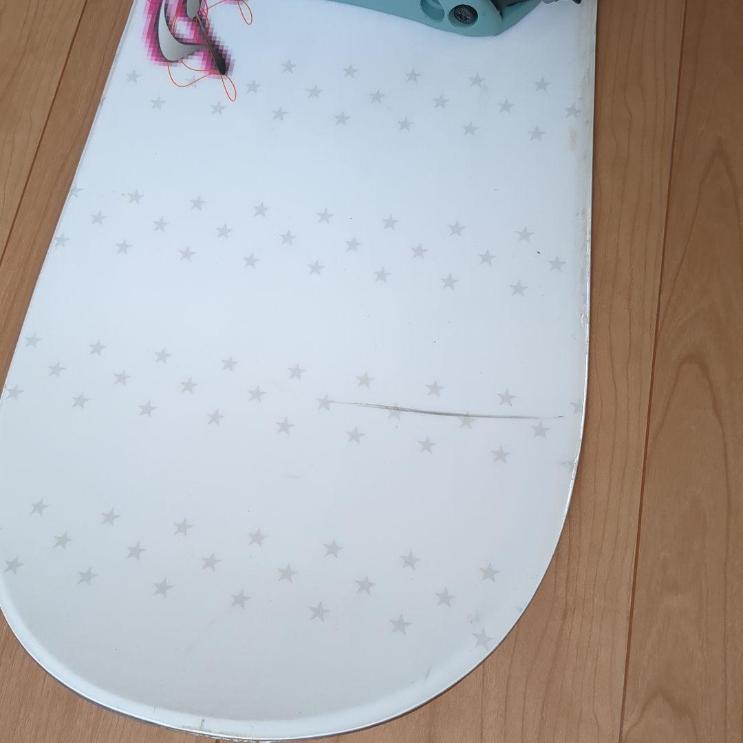 DIVISION ジュニアスノーボード板 ビンディング付き　118cm