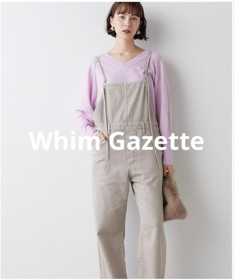 ベージュ サロペット サイズF