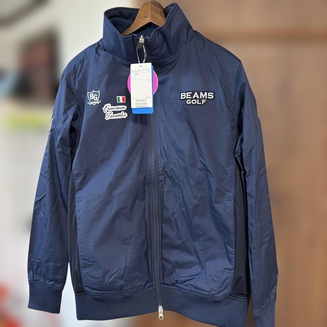 【未使用】【防寒】【3way】BEAMS GOLF ネイビー ジャケット