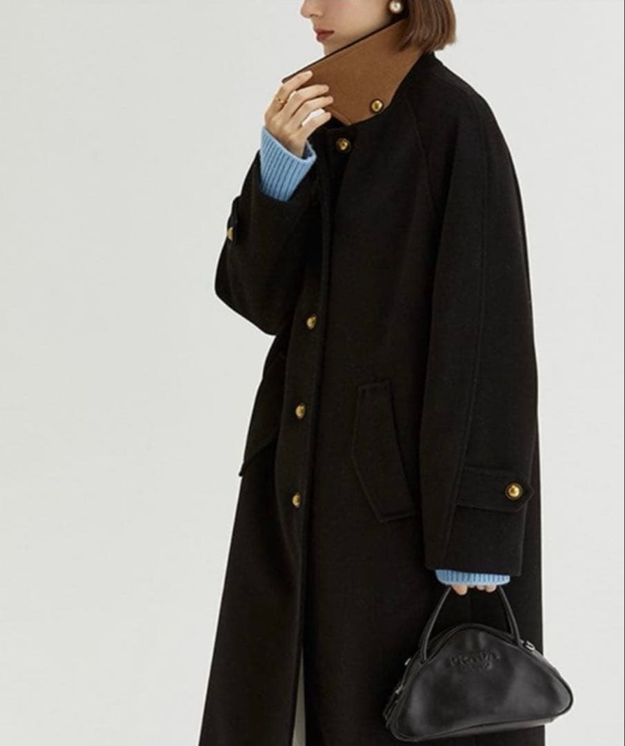 ※2/10まで【Fano Studios】2way スタンドカラーコート