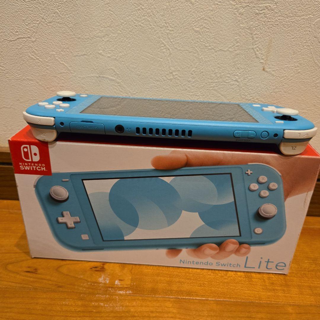 Nintendo Switch Lite 青色 元箱付き