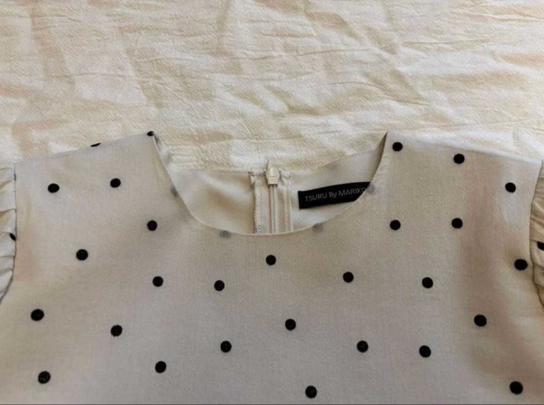 tsuru by marikooikawa ドット　トップス