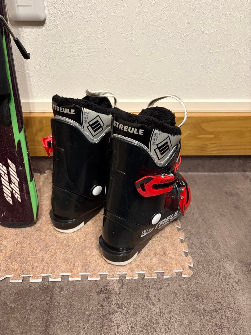 ★男の子用 4点セット メンテナンス.HOTWAX済★ salomon k2