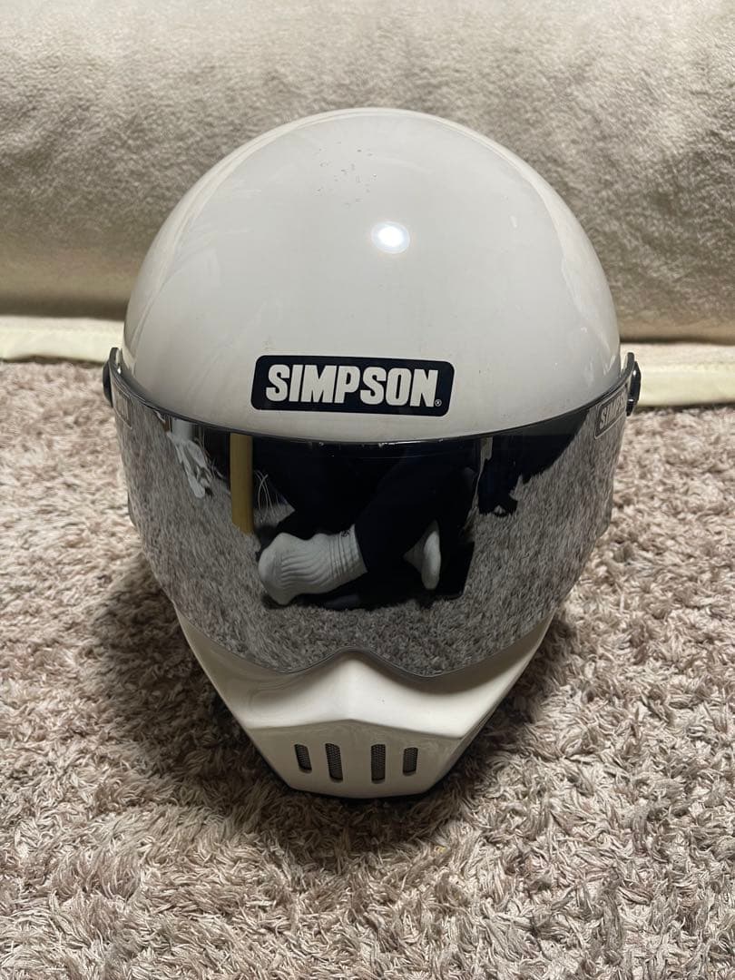 SIMSON フルフェイスヘルメット ホワイト size 61cm