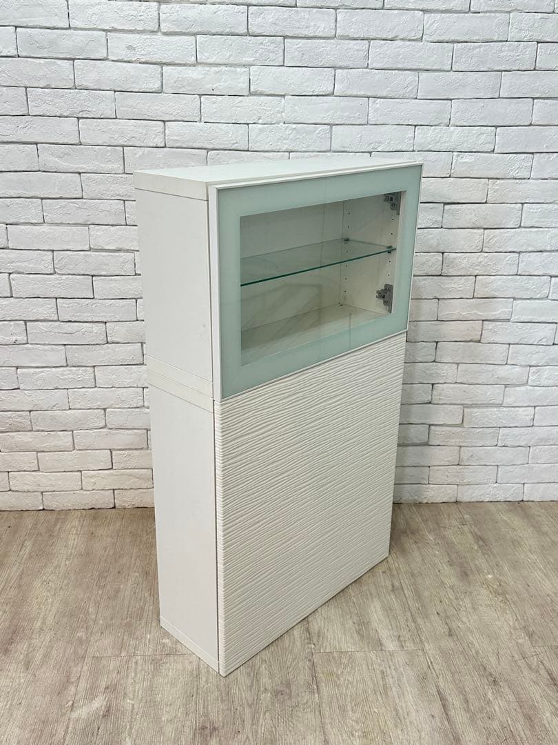 C 【東京23区配送無料】棚　キャビネット　陳列　収納　インテリア　コレクション