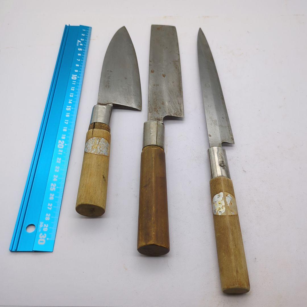 堺孝行　別打　 3本セット　出刃包丁　薄刃包丁　刺身包丁　柳刃包丁　業務用　プロ