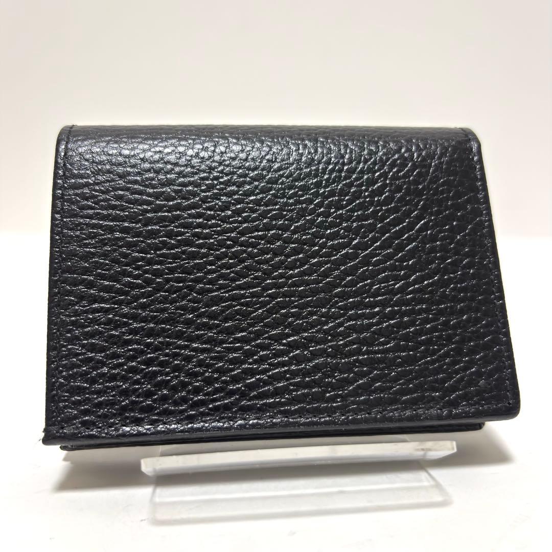 528箱付✨未使用級✨GUCCI グッチ 財布 GGマーモント レザー ブラック