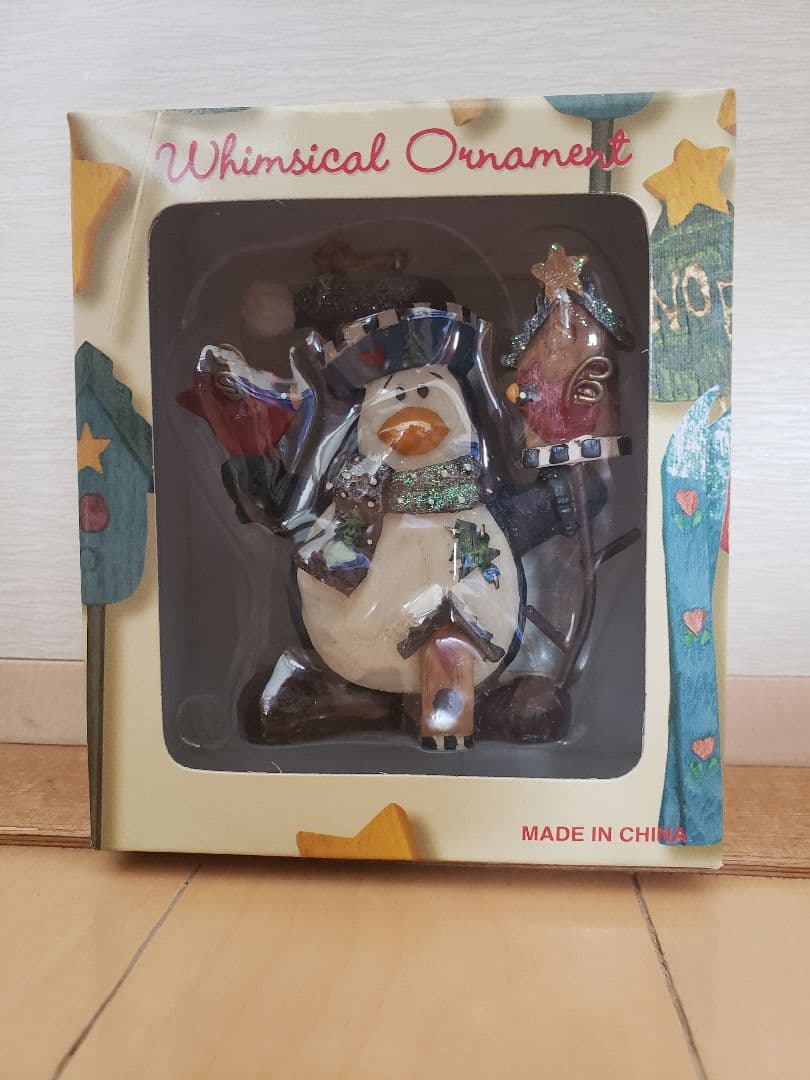 1990' ヴィンテージ クリスマス オーナメント ５コセット