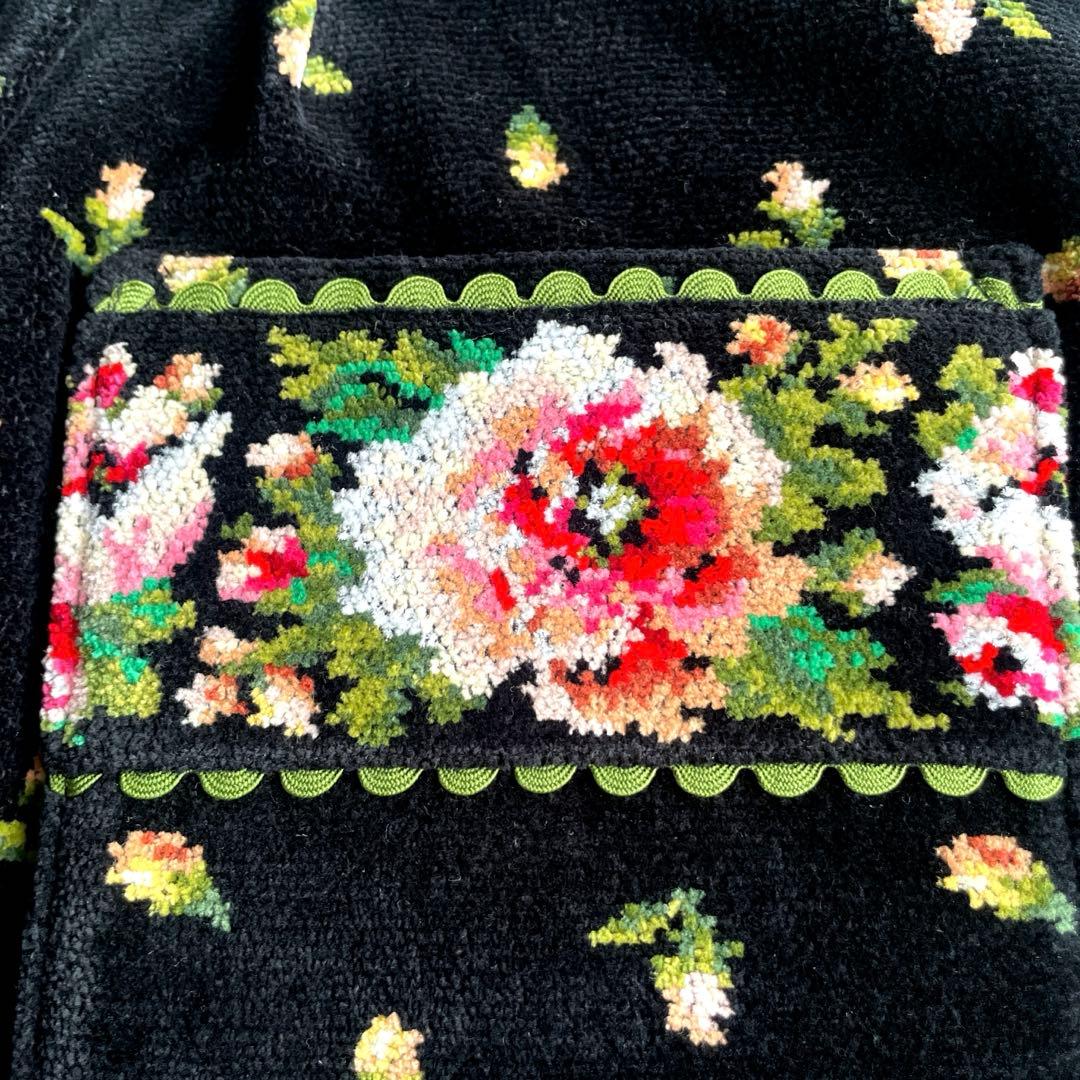 【新品未使用タグ付き】FEILERフェイラー　 エプロン　豪華　花柄