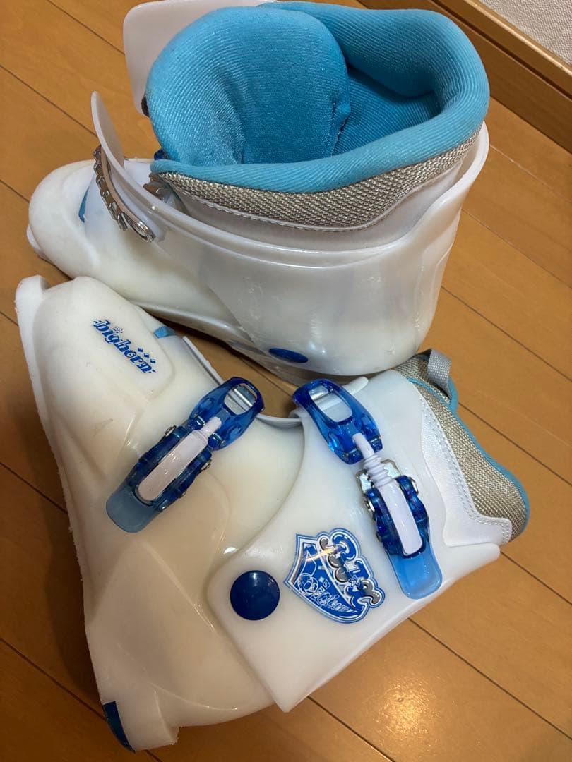 美品スキーセット板130cm靴23or24cm 125〜145cm位のお子様