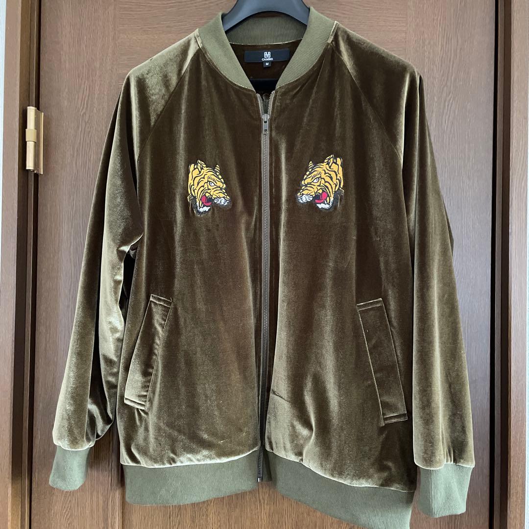 CAMBIO　ベロア　スカジャン