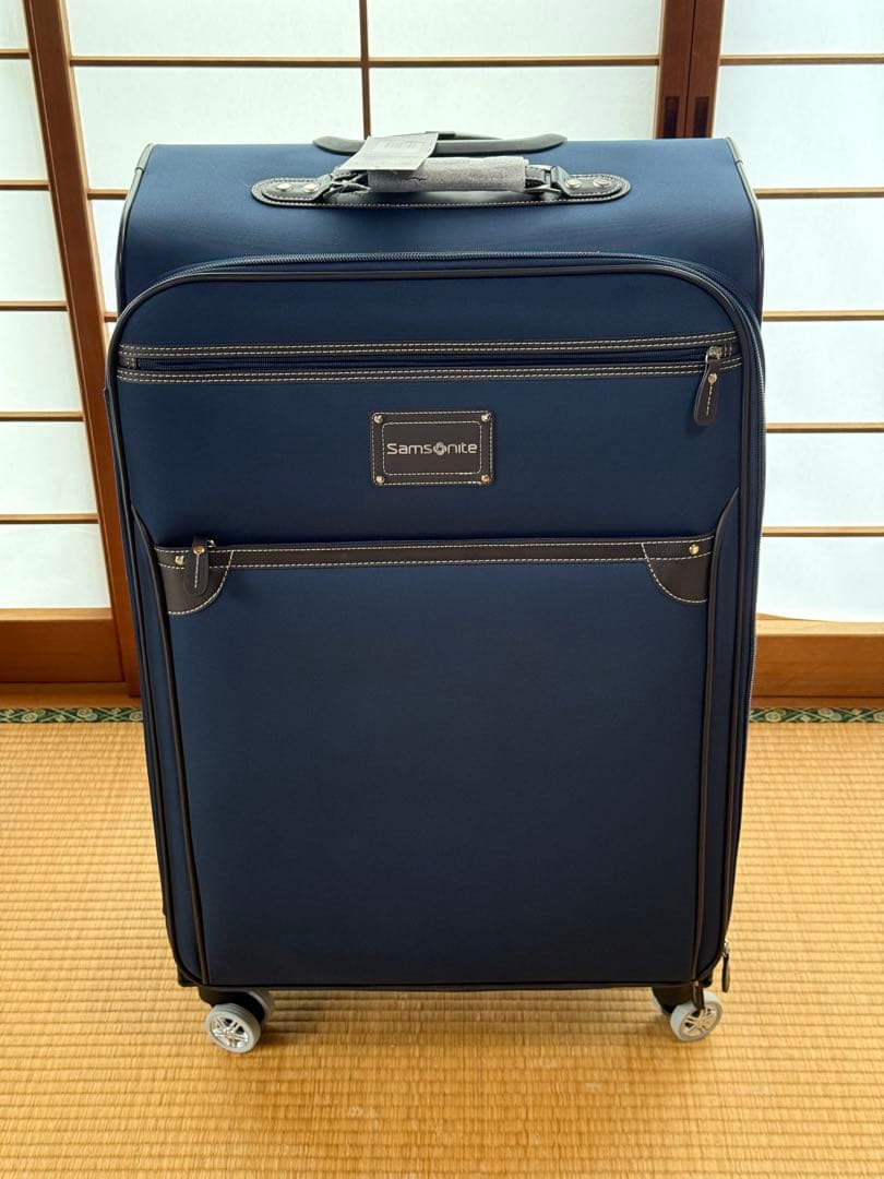 1回使用 ☆ 美品 ☆ Samsonite ソフトスーツケース 大型