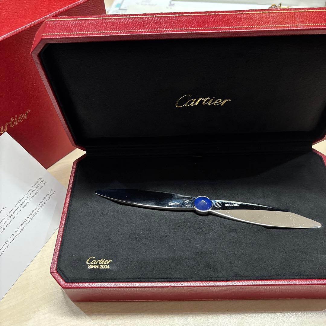 Cartier ペーパーナイフ SHH 2004 非売品