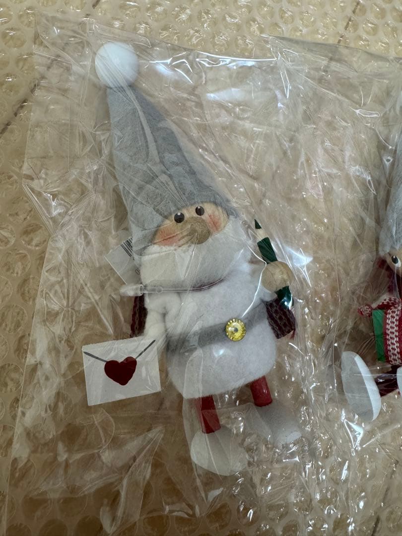 新品未開封品◆ノルディカニッセ 手紙を書くサンタ 女の子セット 三越伊勢丹限定