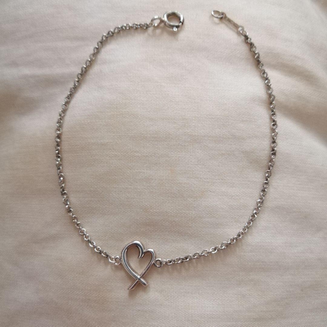 ティファニー　ラビングハート　パロマピカソ　ブレスレット　シルバー925