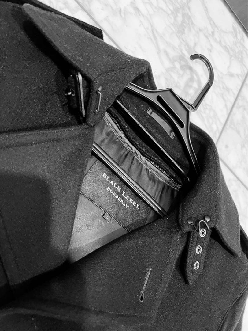 BLACK LABEL BURBERRY トレンチコート ブラック