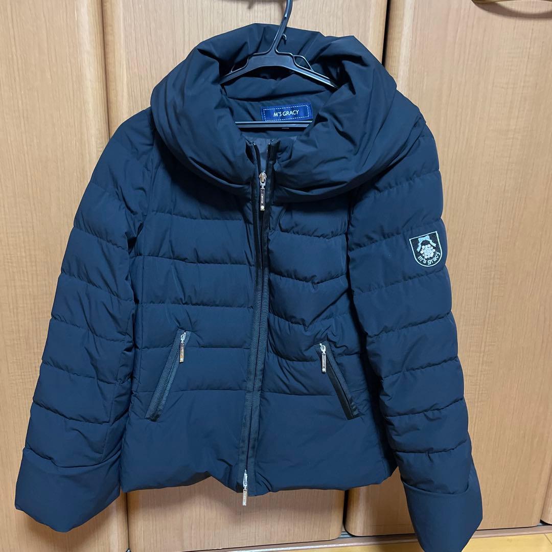 お値下げしました。M'S GRACY フード付きダウンジャケット