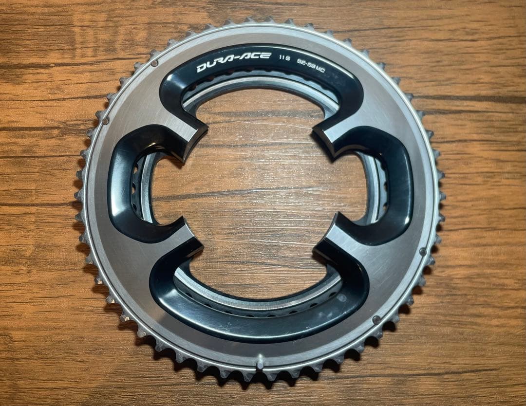 【レア】DURA-ACE9000 チェーンリング 52-38T