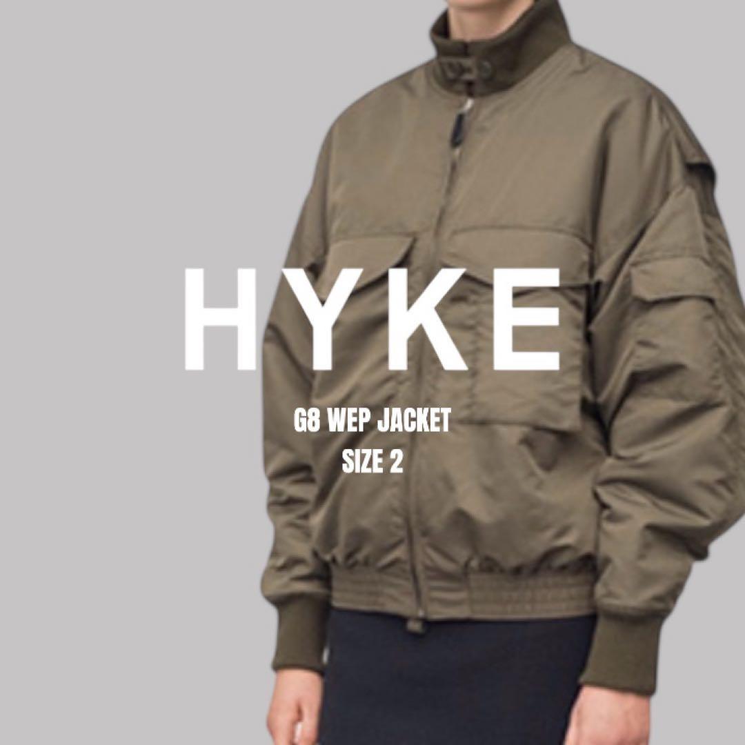 【美品】HYKE ハイク　WEP G-8 フライトジャケット　サイズ2