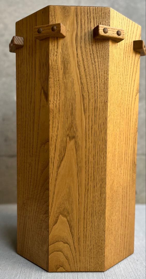 栗の木　無垢材　栗の木の傘立て