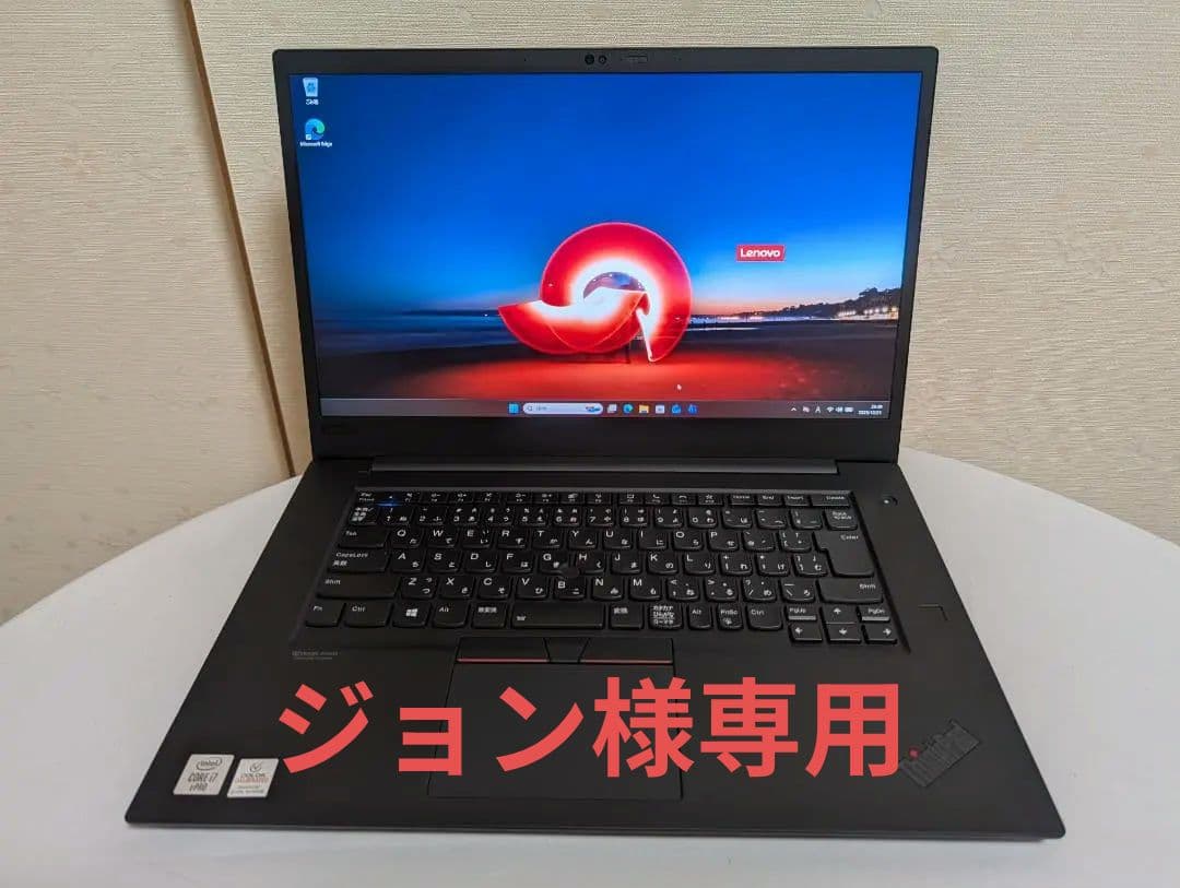 Windowsノート本体 ThinkPad P1 Gen3 i7/32G/1T/15.6/4K/GPU
