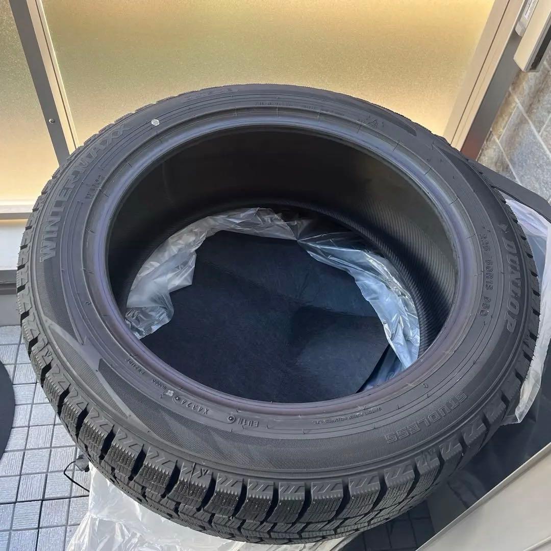 225/50R18 95Q ダンロップWM02 スタッドレス単品4本　ほぼ未使用