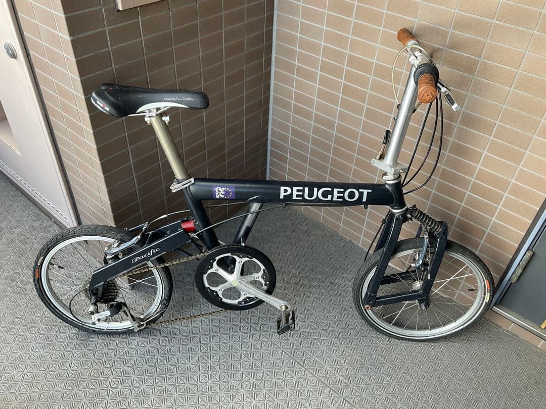 PEUGEOT 折りたたみ自転車 ブラック