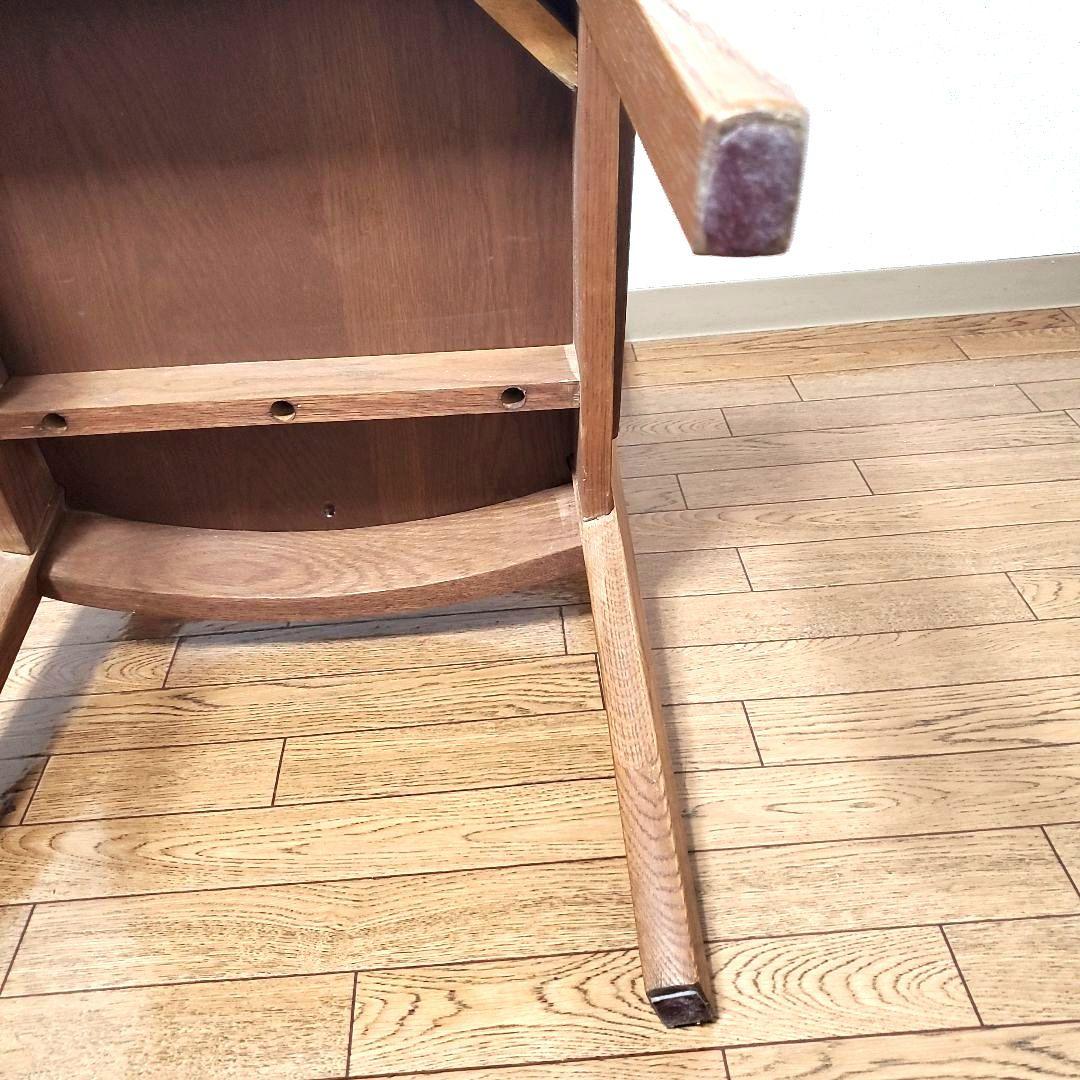 【希少】オーク無垢 ダイニングチェア アンティーク 木製 チェア 椅子