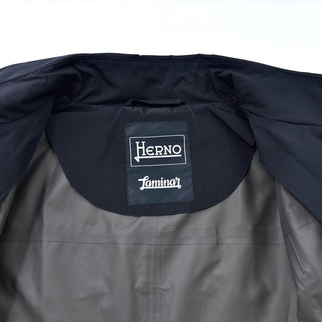 極美品】HERNO ヘルノ　トレンチコート　ゴアテックス　ロング　ラミナー