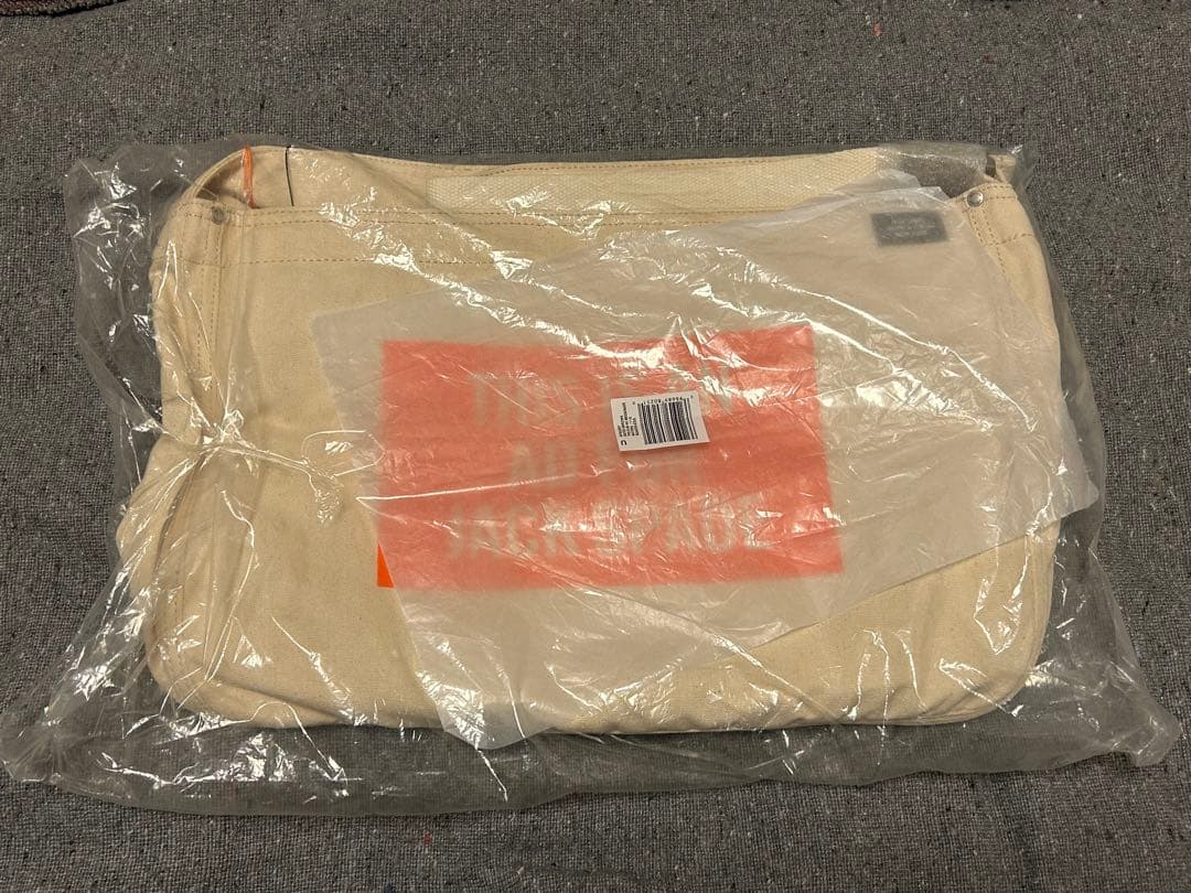 JackSpade x UA messenger bag natural【新品】