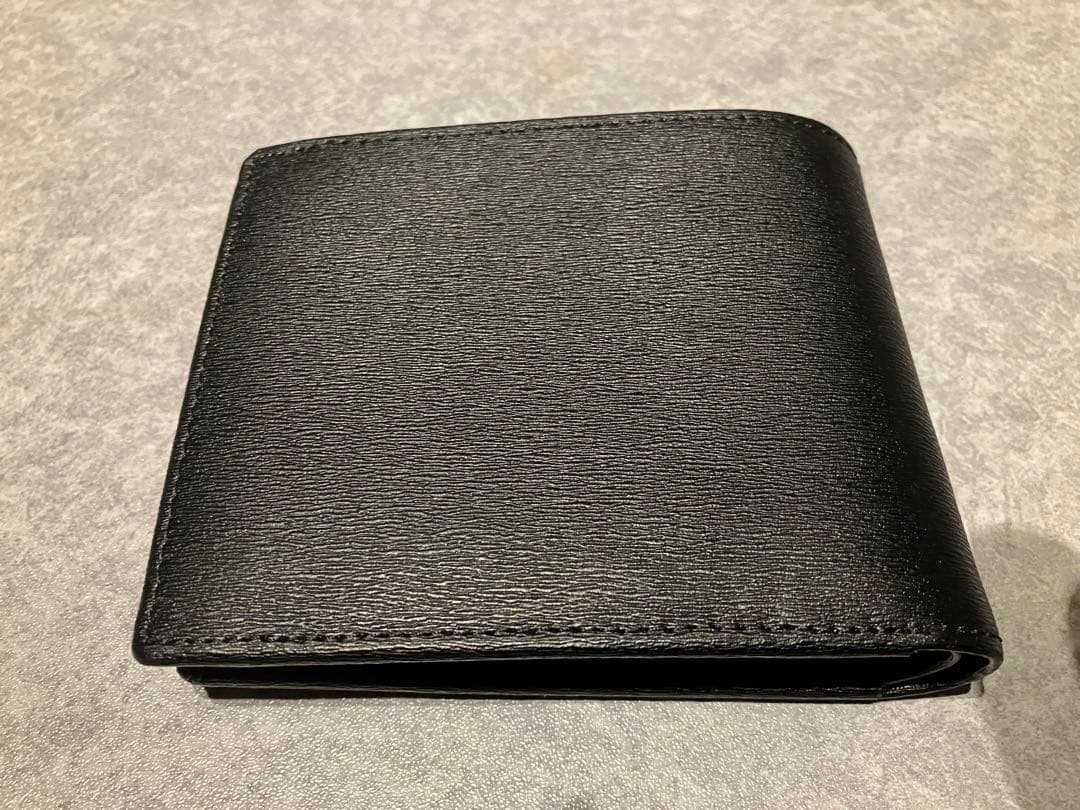ポーターPORTER カレント　二つ折り財布　ブラック　箱付