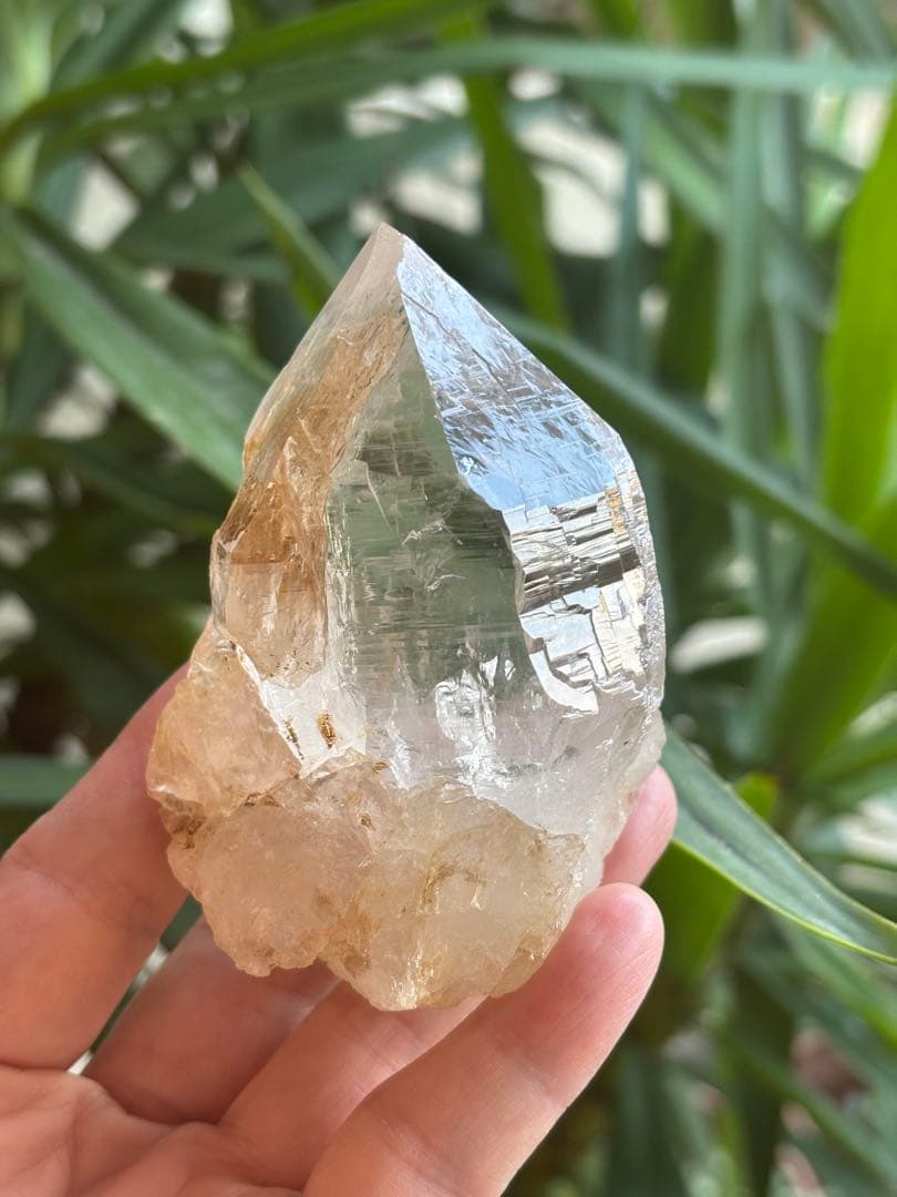 パキスタン　ハシュピ産　ヒマラヤクォーツポイント　ヒマラヤ水晶268g