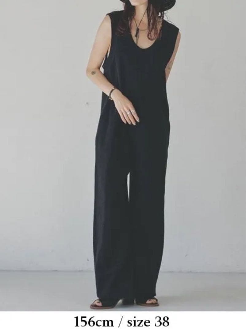 サロペット・オーバーオール・オールインワン Todayful Cottonlinen Rough Combinaison