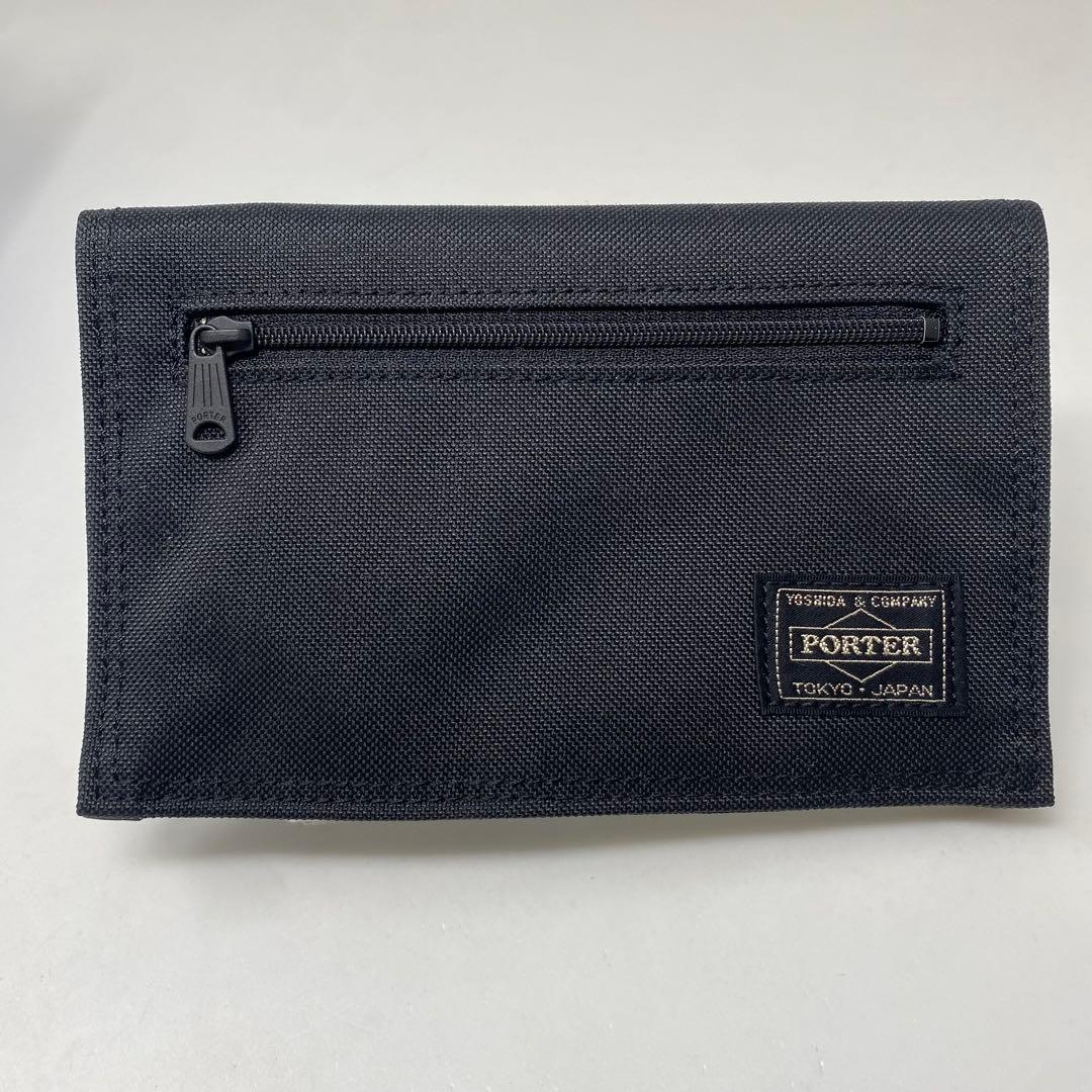 未使用 PORTER ポーター パスポートケース ANA ブラック 黒