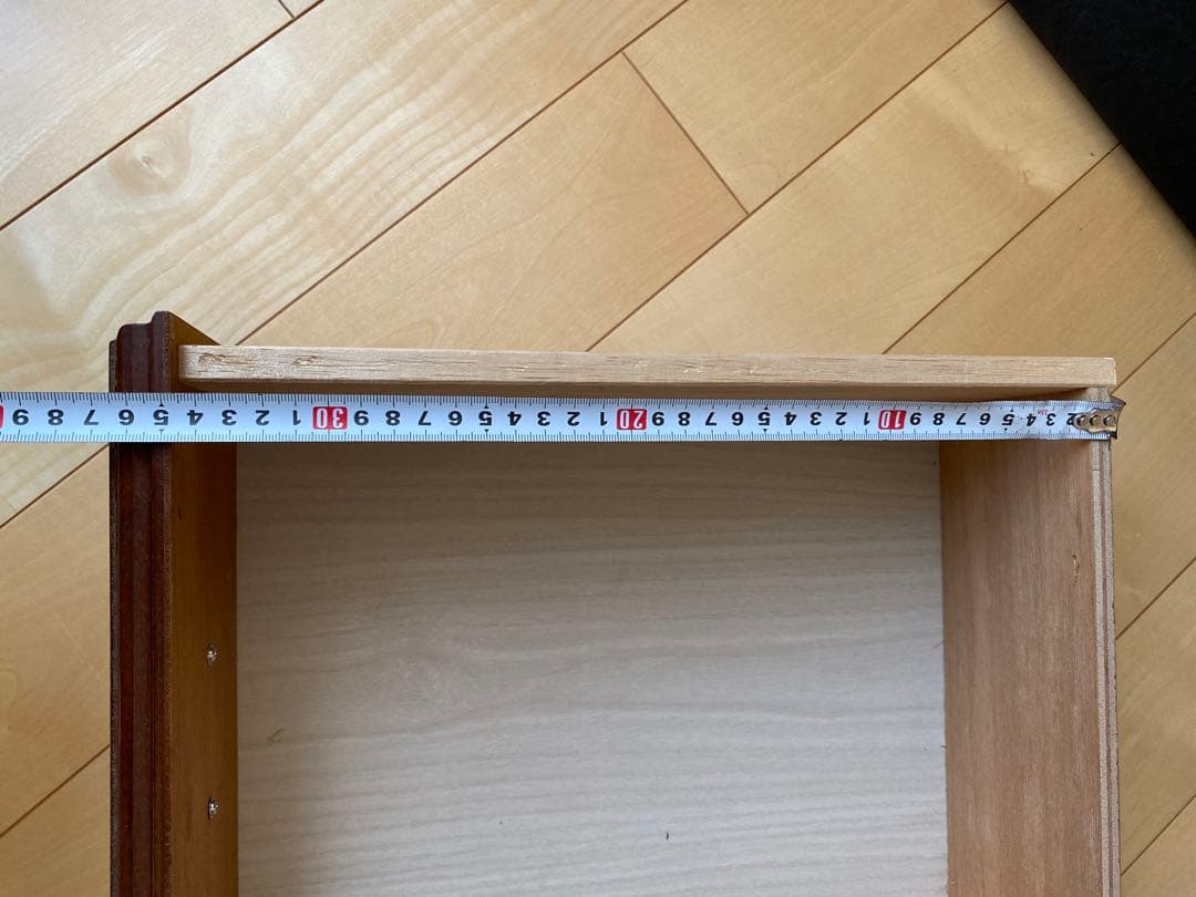 木製チェスト 5段 引き出し付き