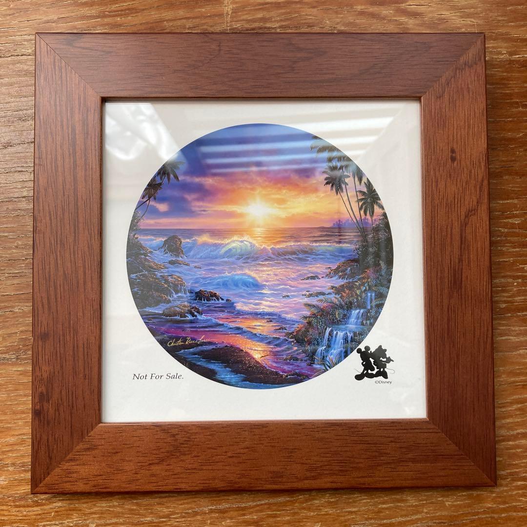 クリスチャンリースラッセン　非売品　ディズニー　額入り