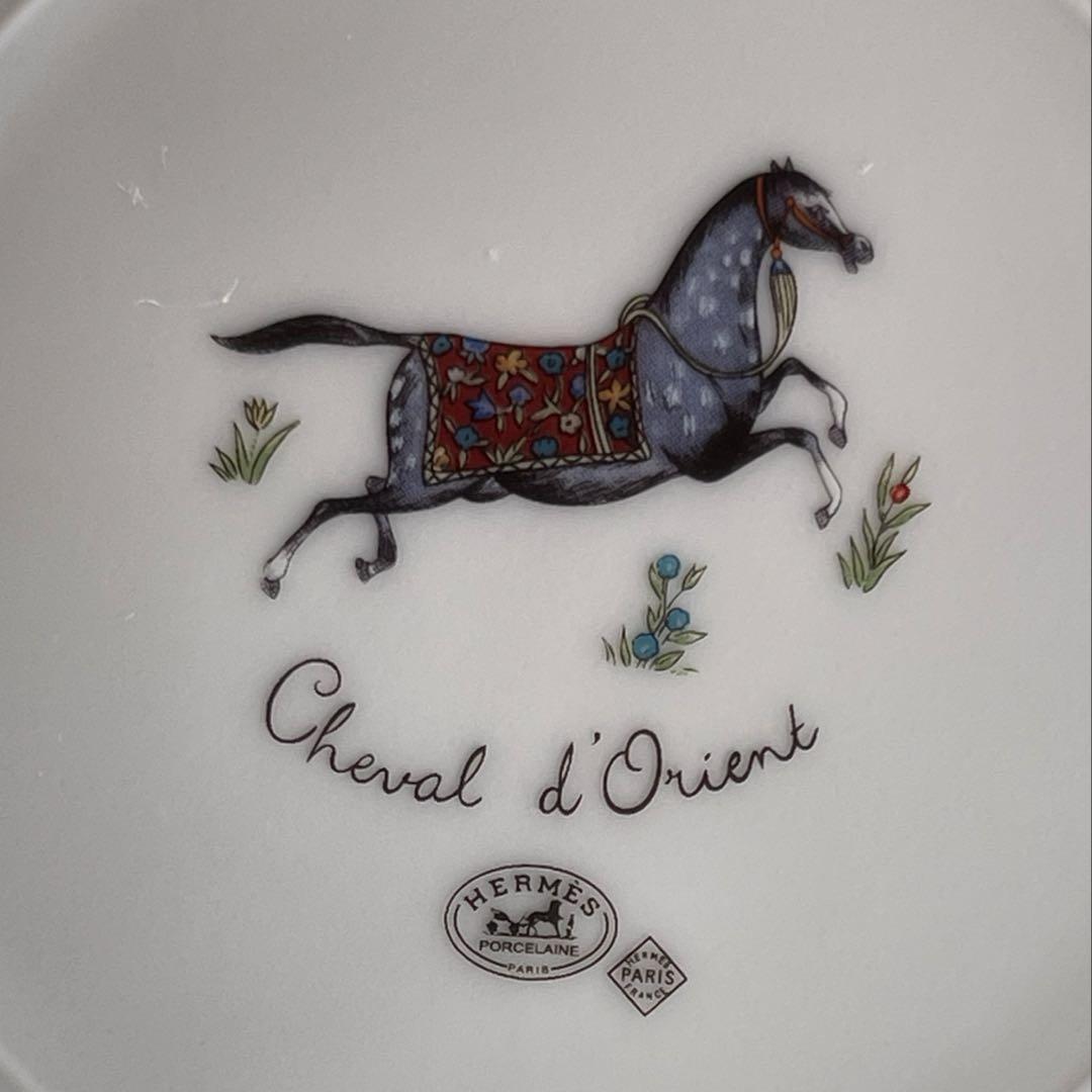 エルメス プレート シュヴァルドリアン 32cm/19cm 2枚セット 未使用