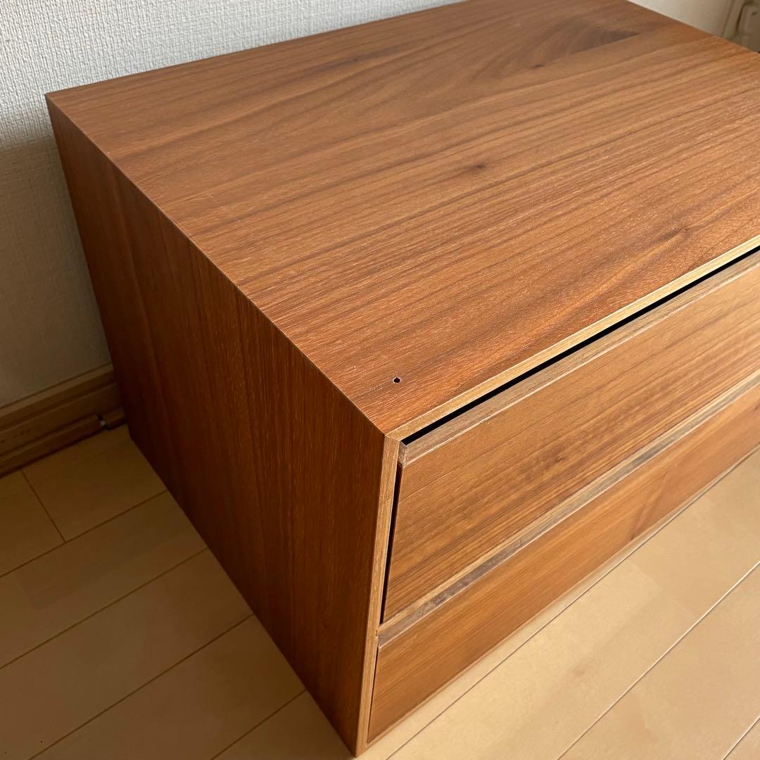 廃盤　希少　無印良品 木製　収納　ケース 引出式