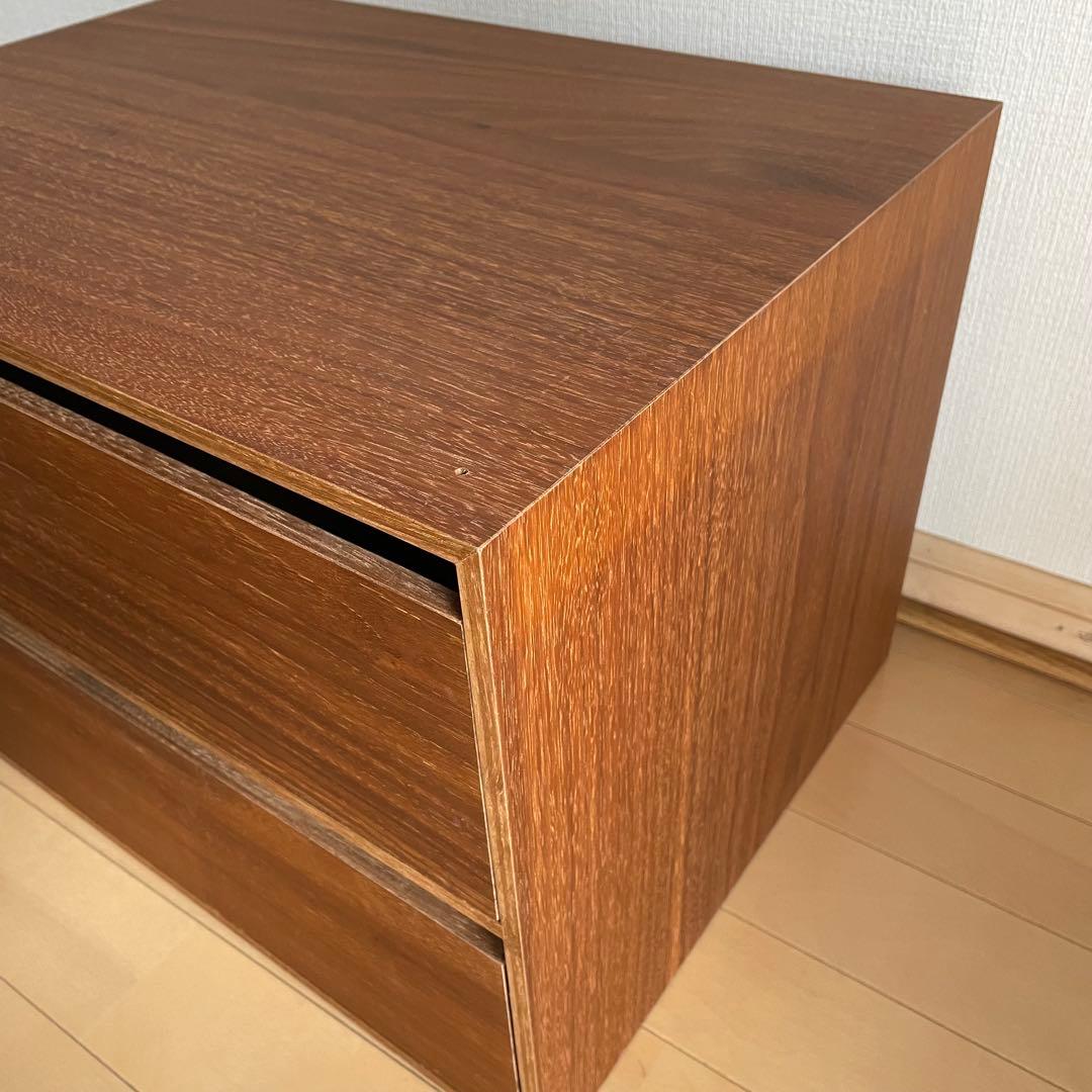 廃盤　希少　無印良品 木製　収納　ケース 引出式