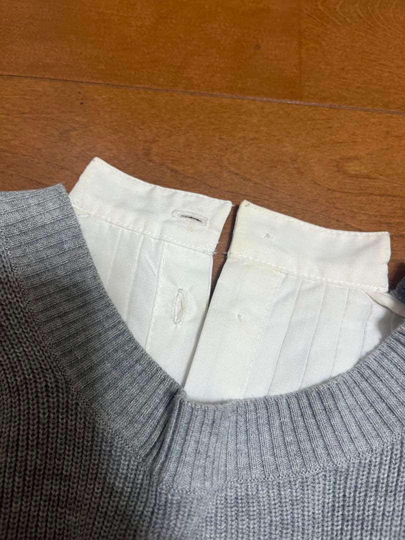 sacai 異素材シャツ　サカイ