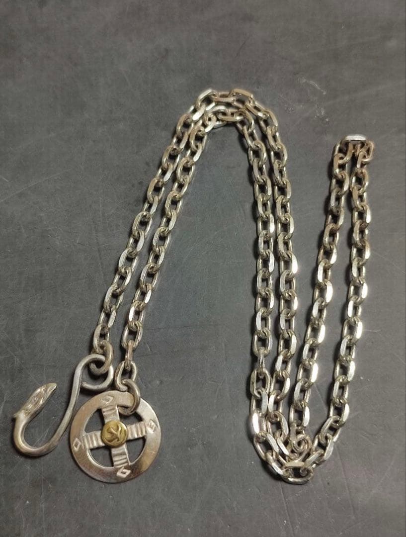 ゴローズgoros金付きメディスンホイール＆イーグルフック＆太角チェーン