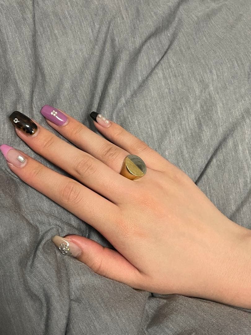 メゾンマルジェラ 10 印台リング