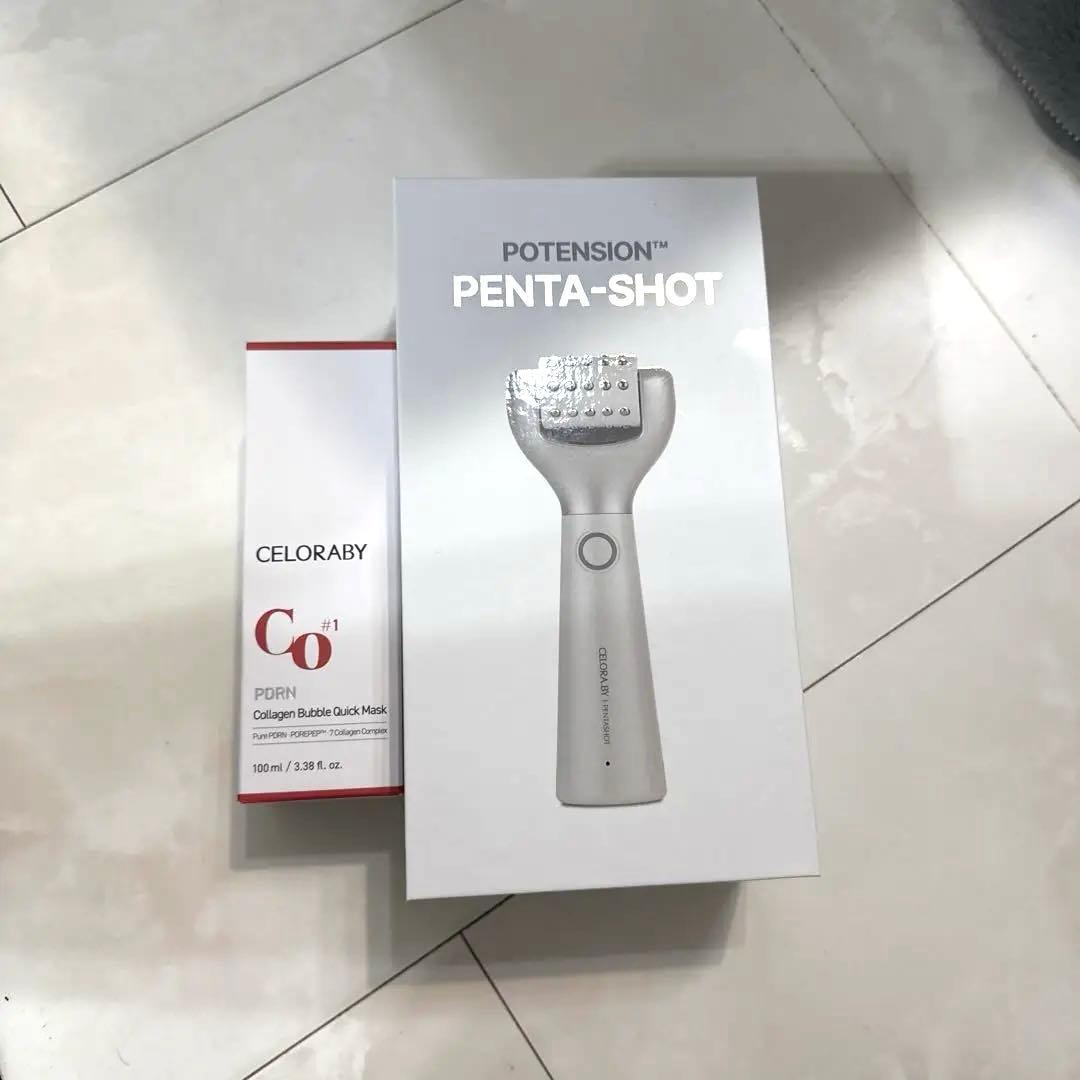 CELORABY ペンタショット&コラーゲンバブルマスク セット