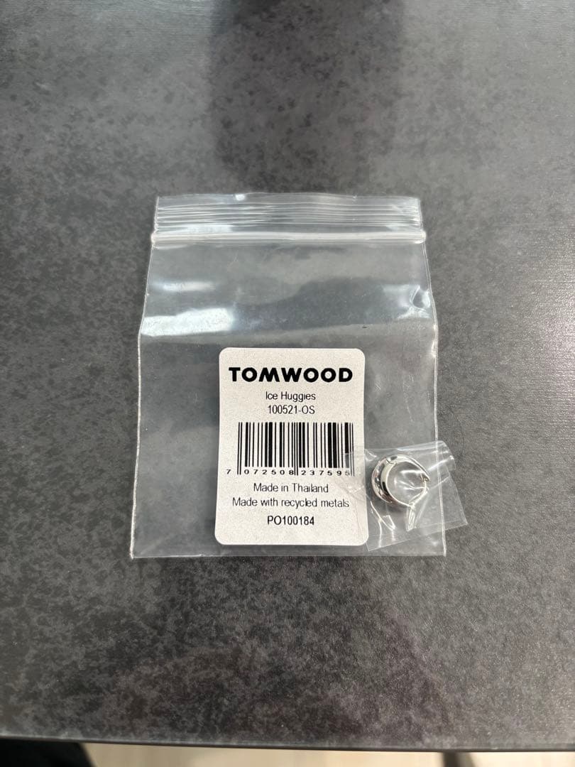 TOMWOOD Ice Huggiesピアス(片耳用)