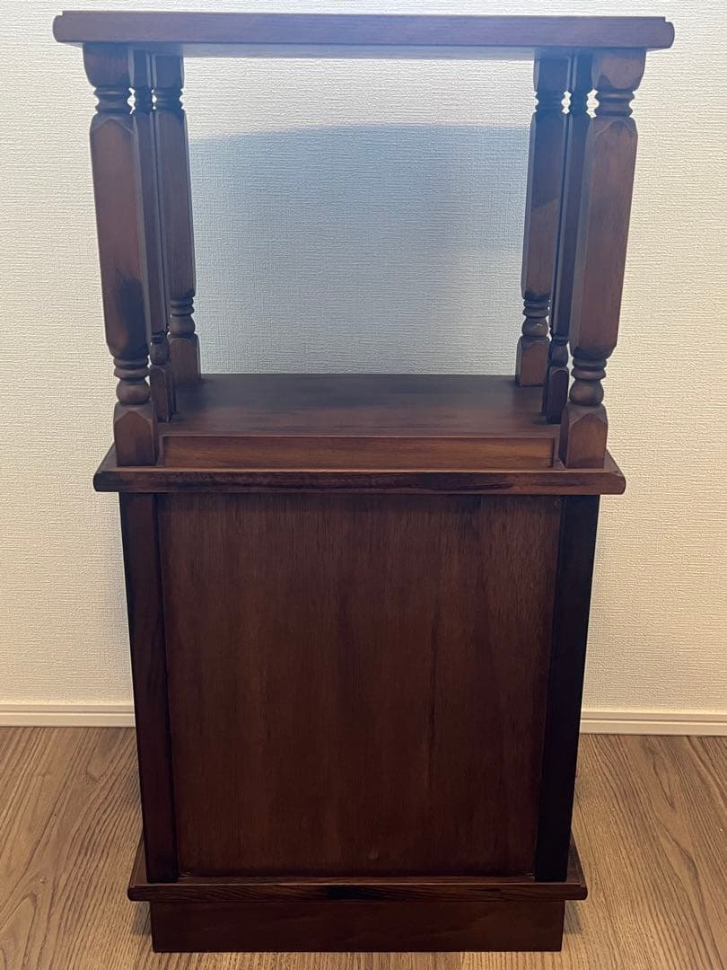 アンティーク家具木製ラックサイドテーブル昭和レトロ