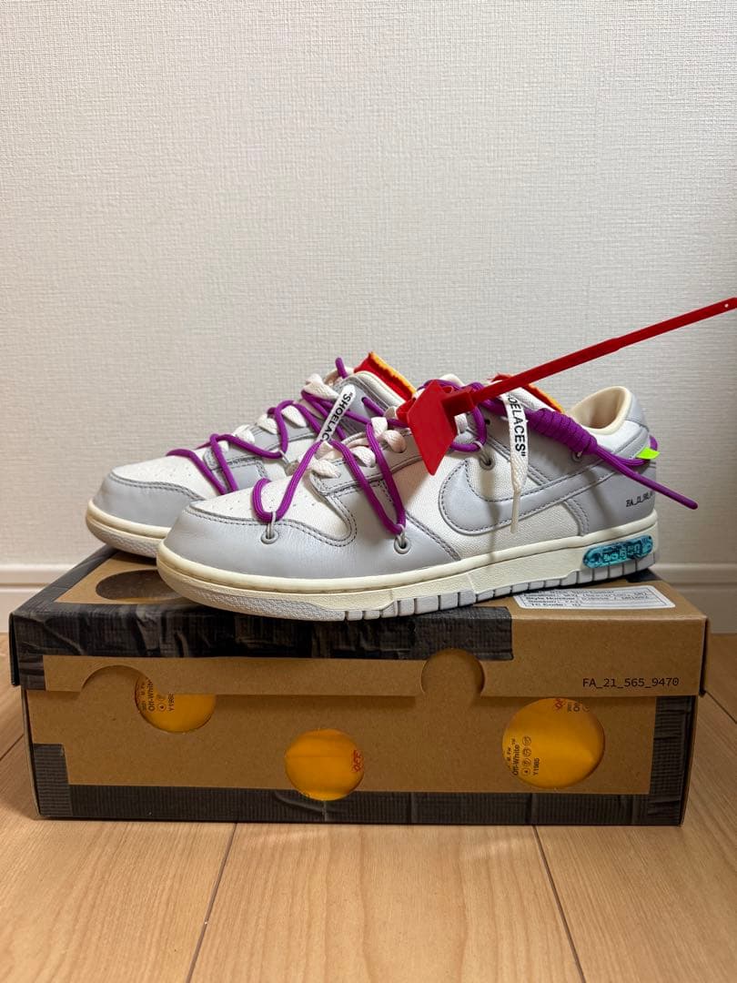 NIKE オフホワイトダンクロー 26.5cm