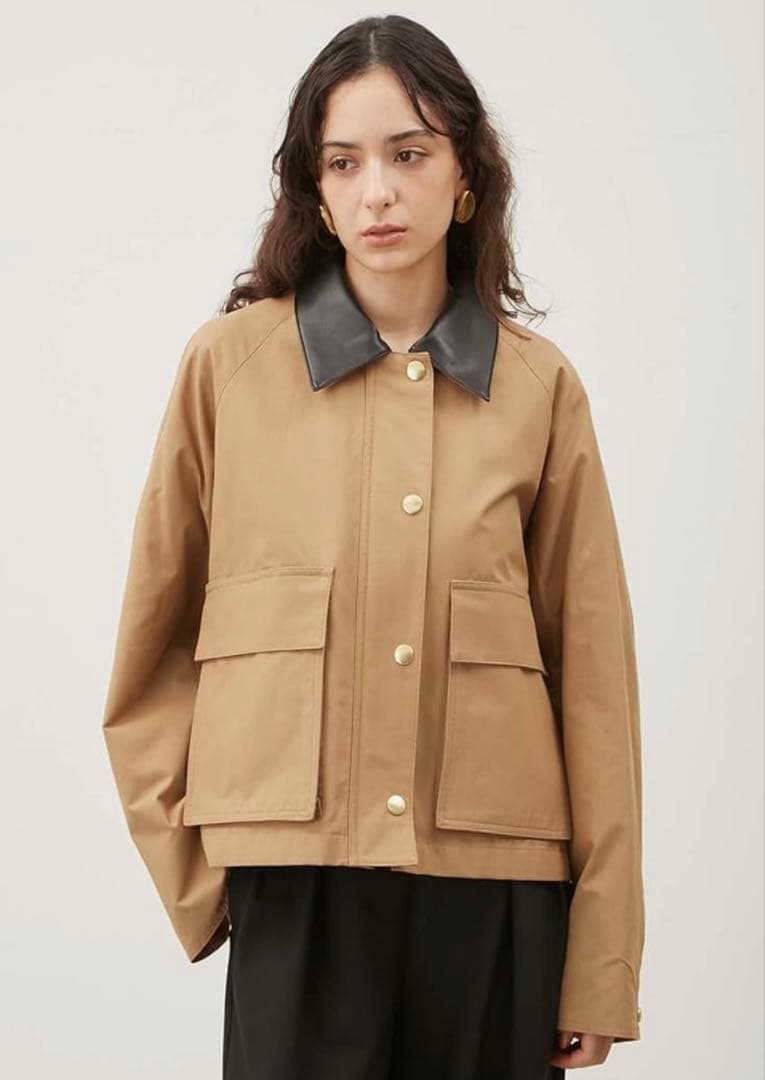 【Mila Owen】ショート丈 ハンティングジャケット